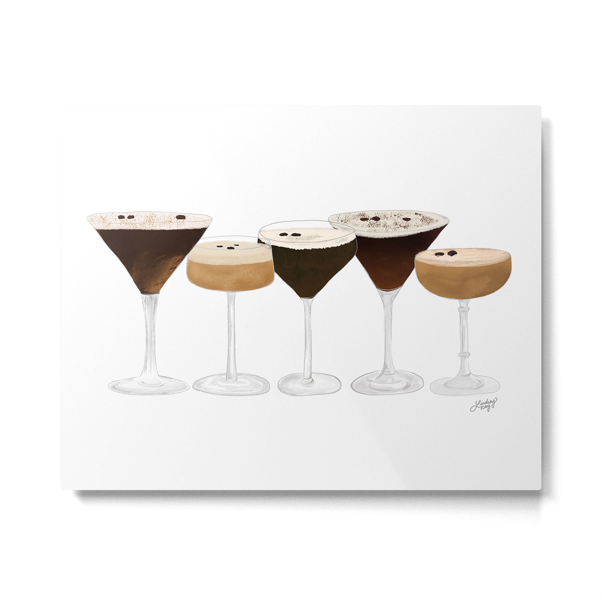 Espresso Martinis Metal Print Gallery Image 4