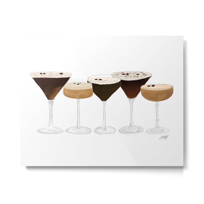 Espresso Martinis Metal Print Gallery Image 1