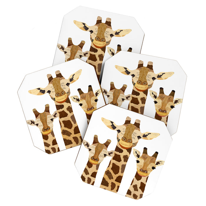 Giraffe Collage Coaster Gallery Image 1
