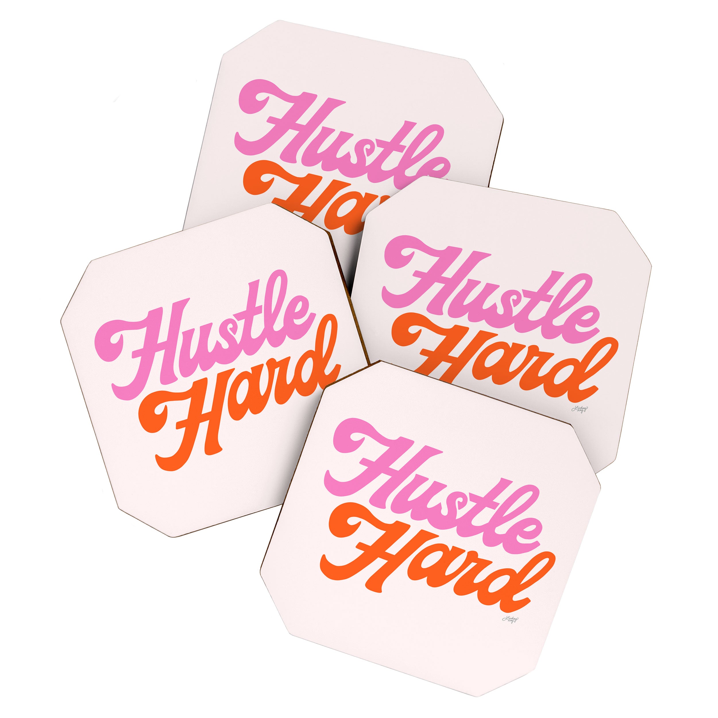 Hustle Hard Coaster Gallery Image 1