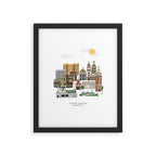 Kansas City Plaza Framed Art Print Gallery Image 5
