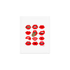 Leopard Lips of Love Art Print Gallery Image 1