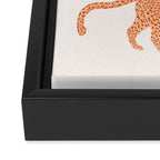 Leopards Framed Canvas Print Gallery Image 3