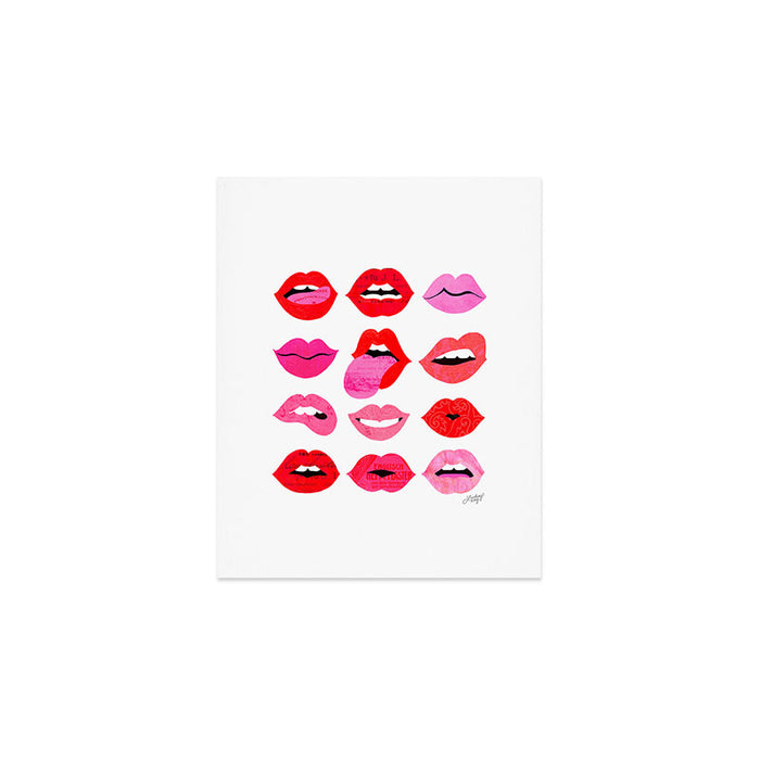 Lips of Love Art Print Gallery Image 1