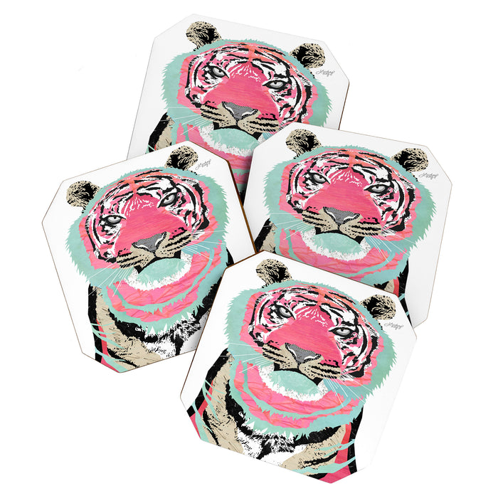 Pink Tiger Coaster Gallery Image 1