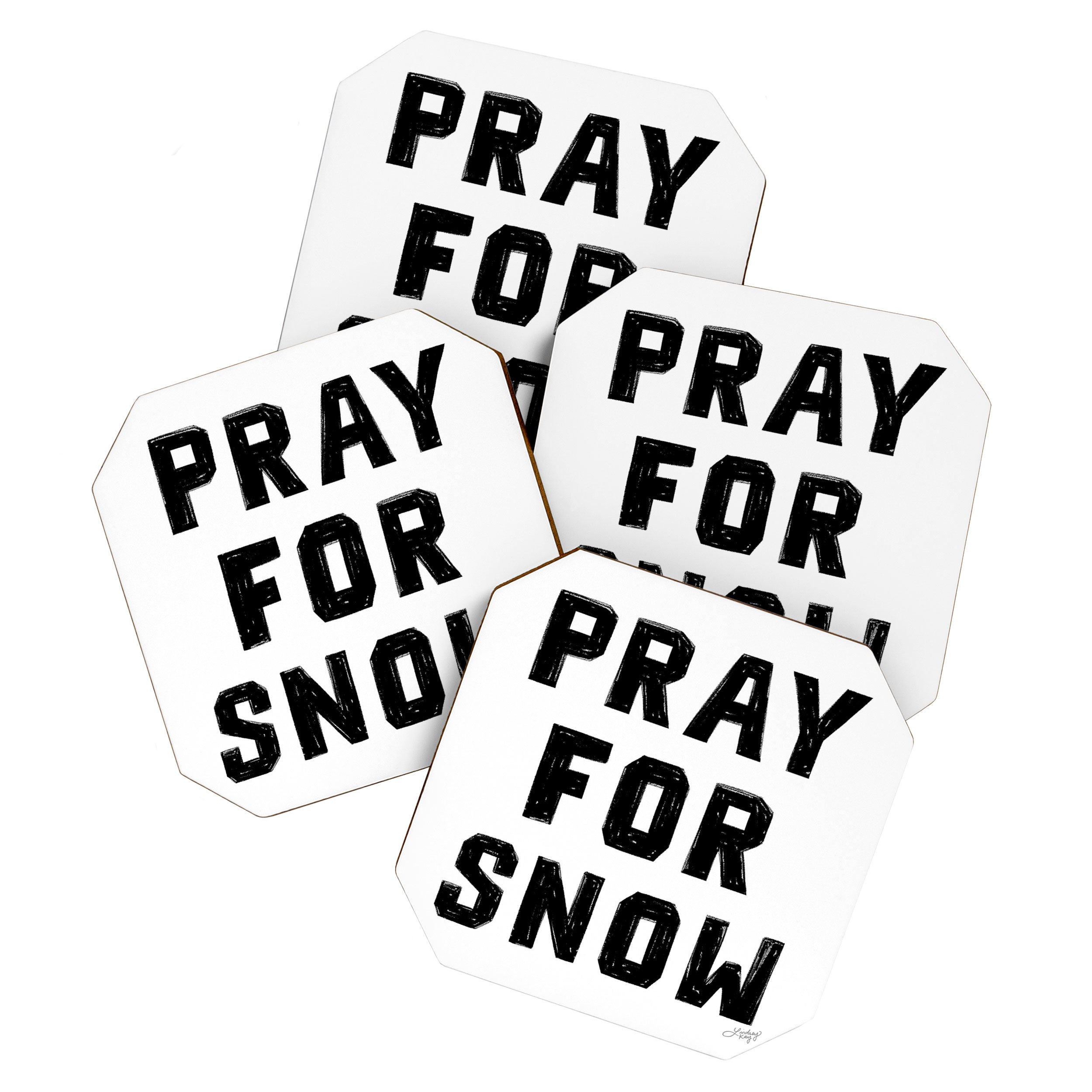 Pray For Snow Coaster Gallery Image 1
