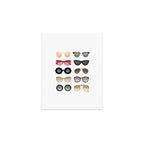 Ray Bans Sunglasses Illustration Art Print Gallery Image 1