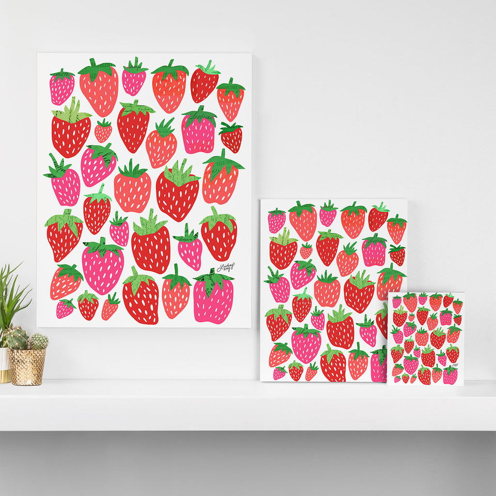 Strawberries Canvas Print Gallery Image 3
