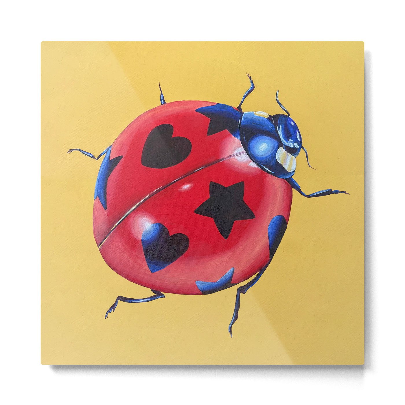 Lucky Lady Metal Print