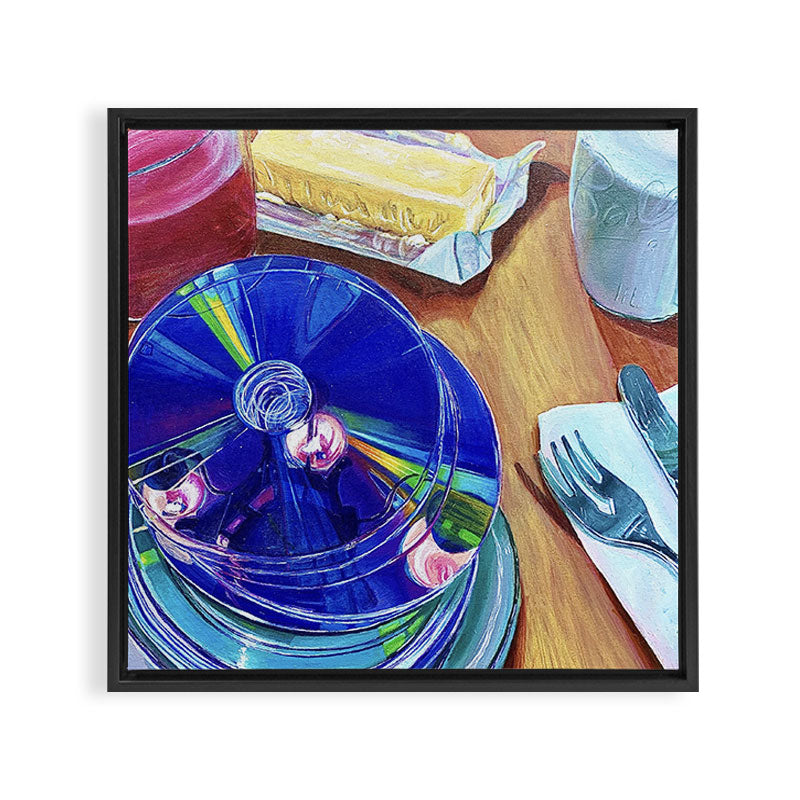 Pancake Breakfast Framed Canvas Print Gallery Image 3
