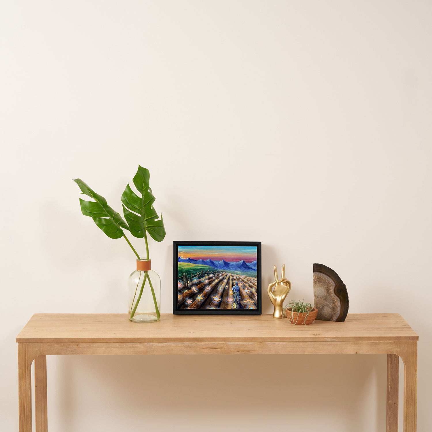 Starfield Framed Canvas Print Gallery Image 4