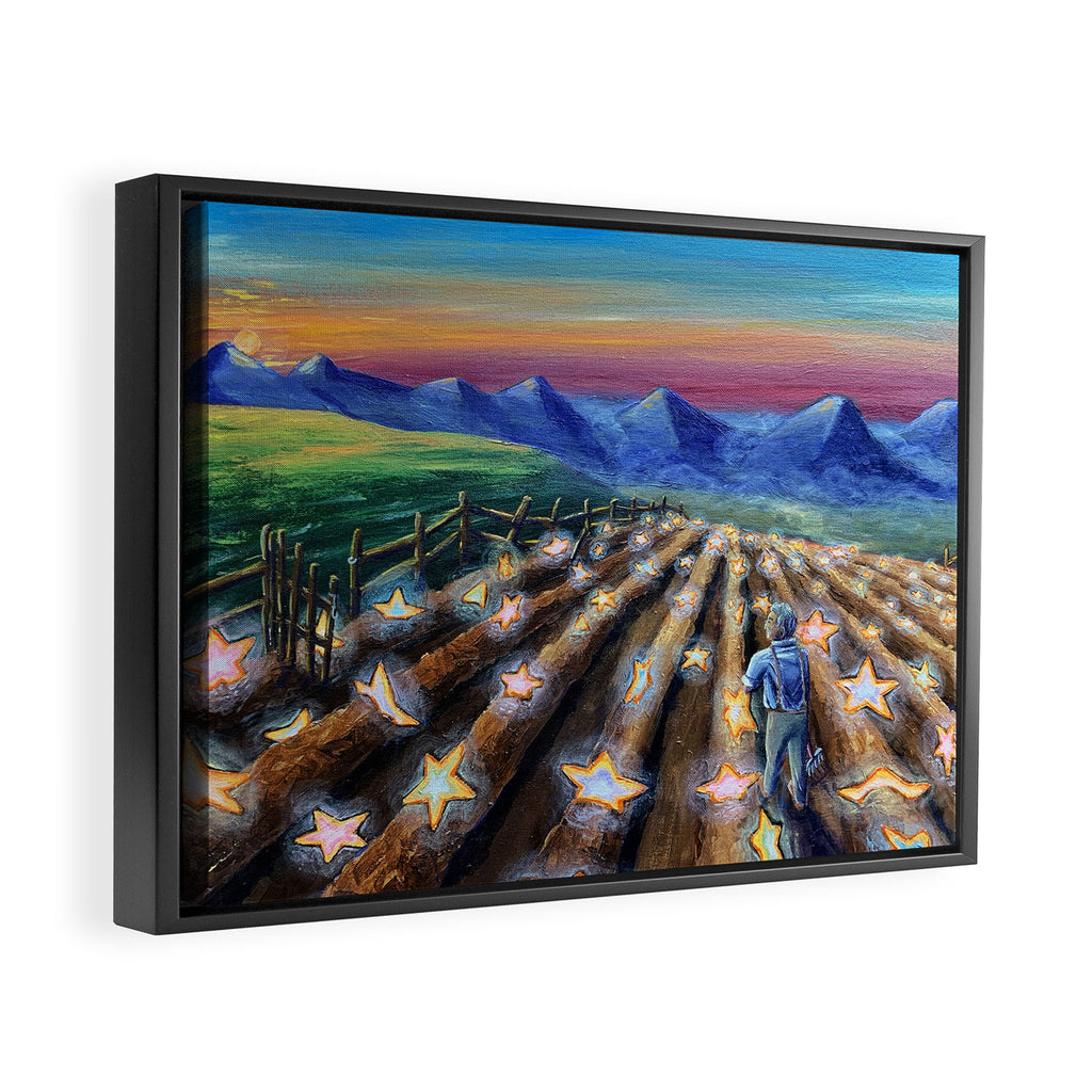 Starfield Framed Canvas Print Gallery Image 2