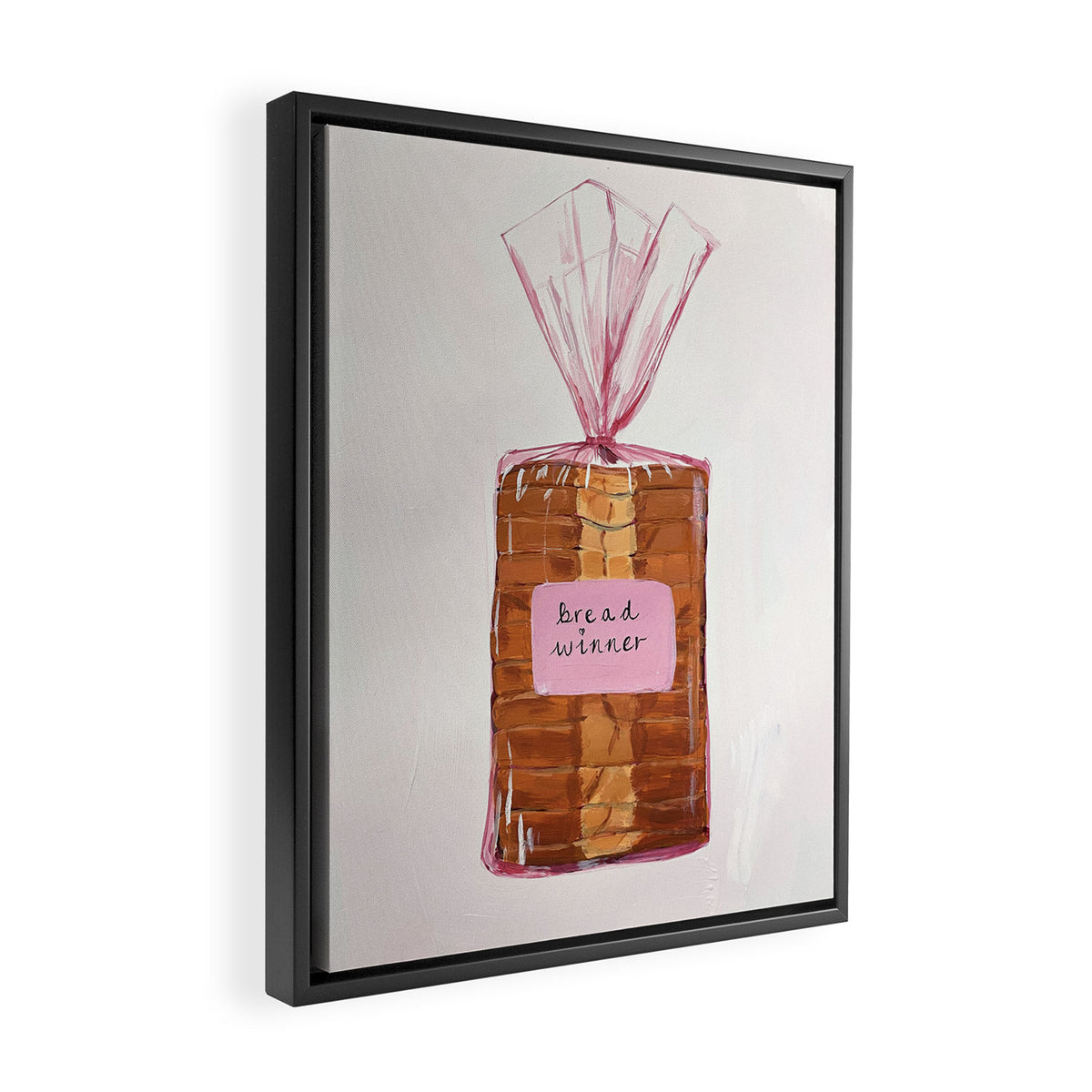 Bread Winner Framed Canvas Print Gallery Image 2