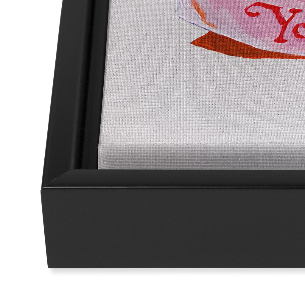Thank You For Being You Framed Canvas Print Gallery Image 3