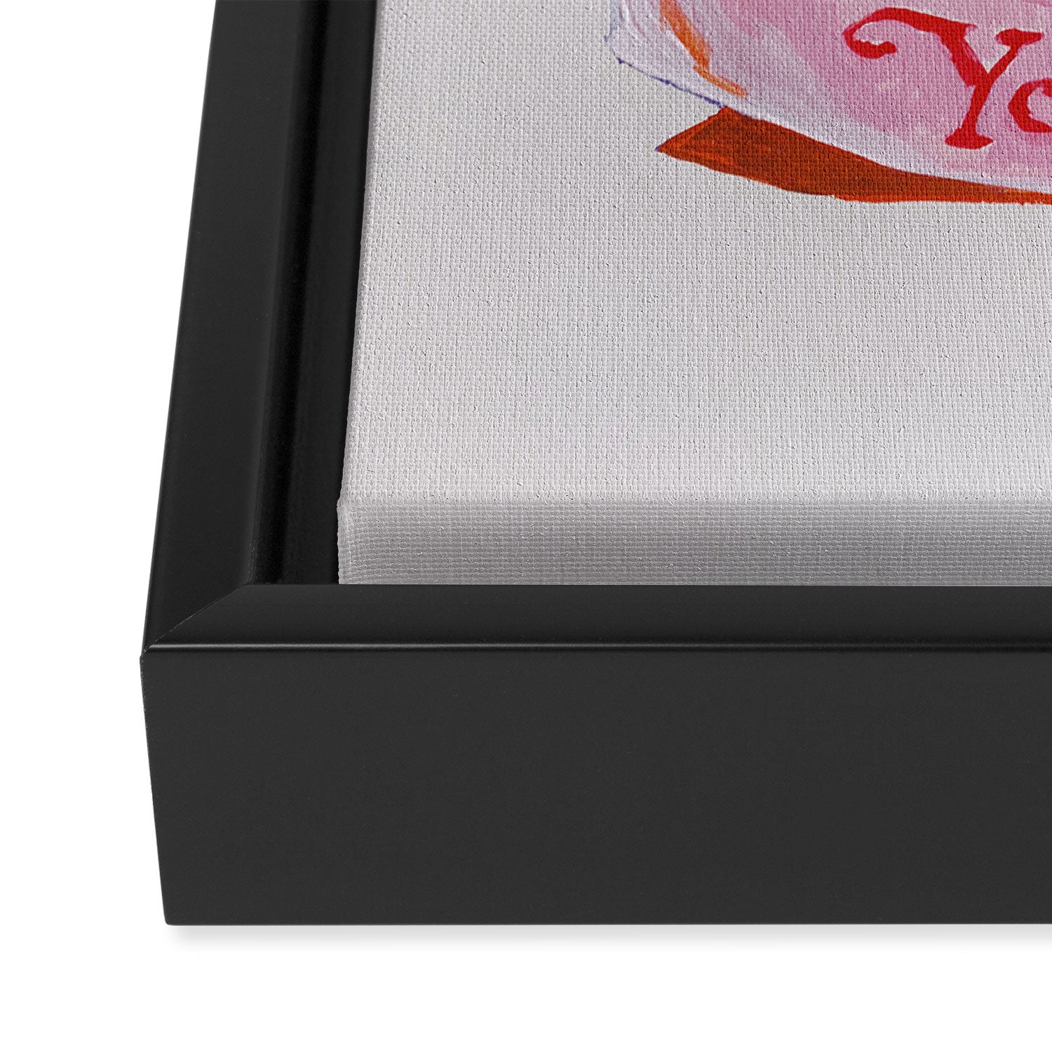 Thank You For Being You Framed Canvas Print Gallery Image 3