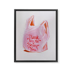Thank You For Being You Framed Canvas Print Gallery Image 6