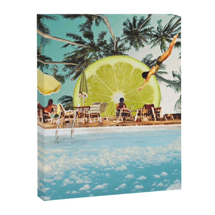 Key Lime Sky Canvas Print Gallery Image 1