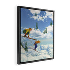 Pow Clouds Framed Canvas Print Gallery Image 2
