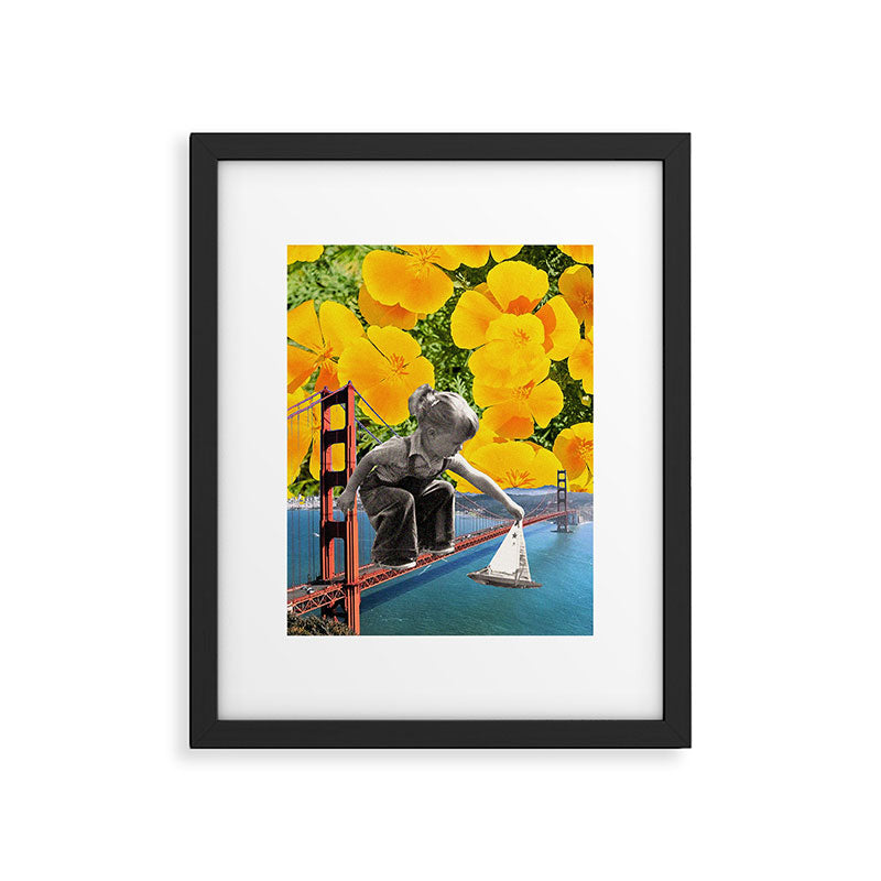 San Fran Sailin' Framed Art Print Gallery Image 6