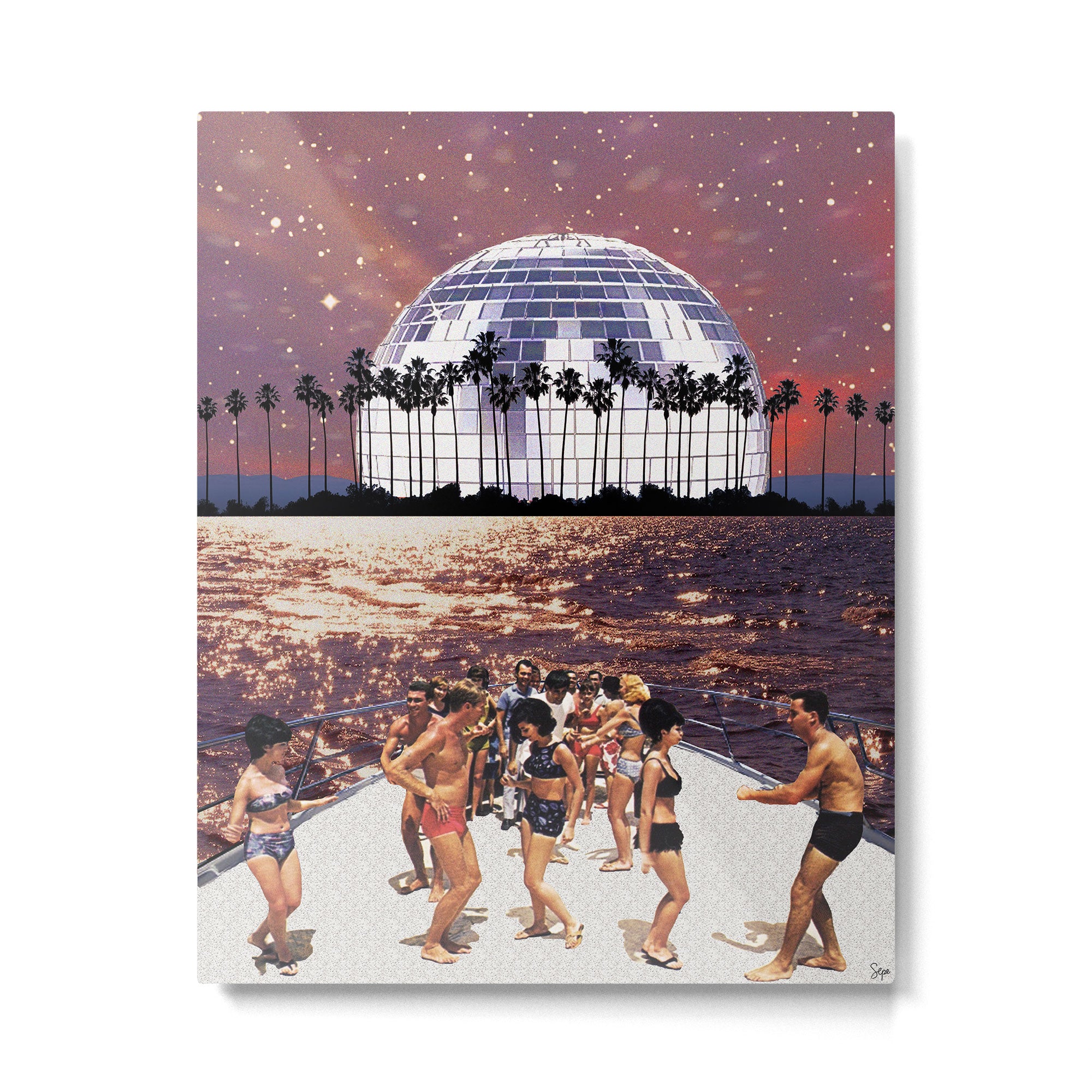 Summer Nights Metal Print Gallery Image 4