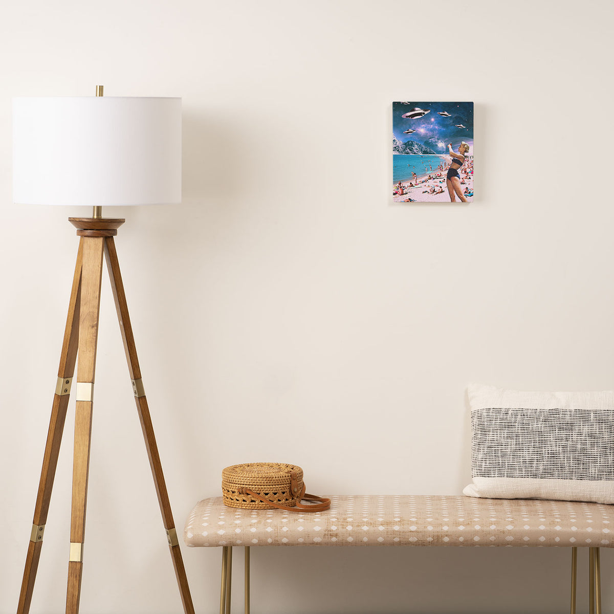 Vacation Invasion Canvas Print Gallery Image 2