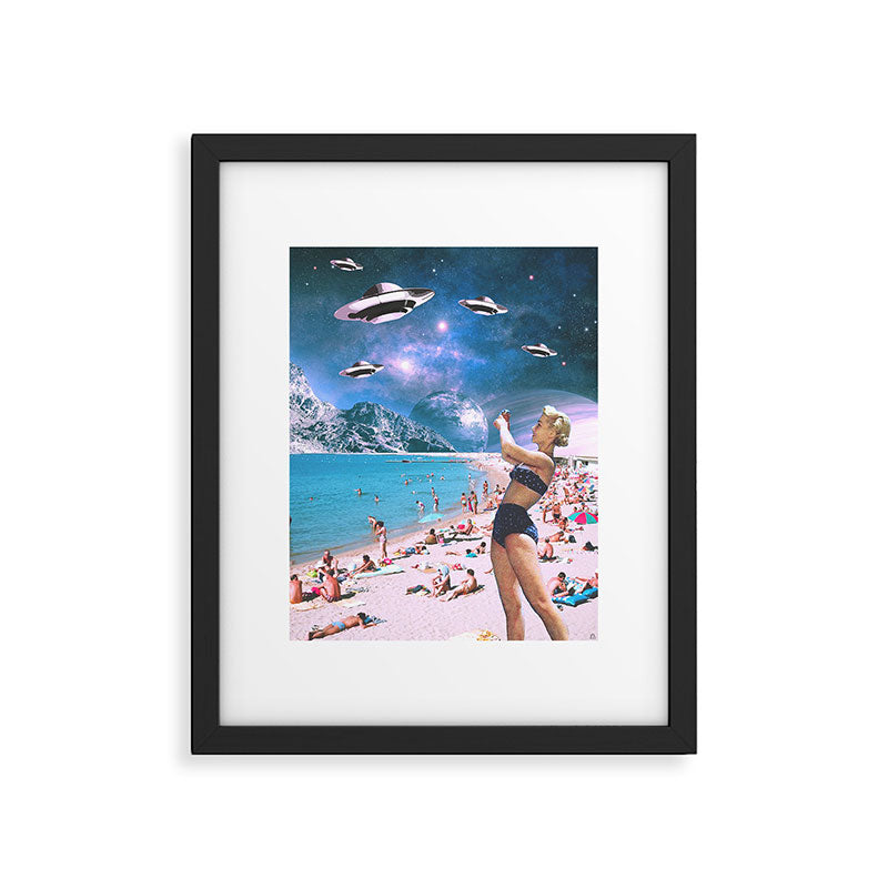 Vacation Invasion Framed Art Print Gallery Image 5