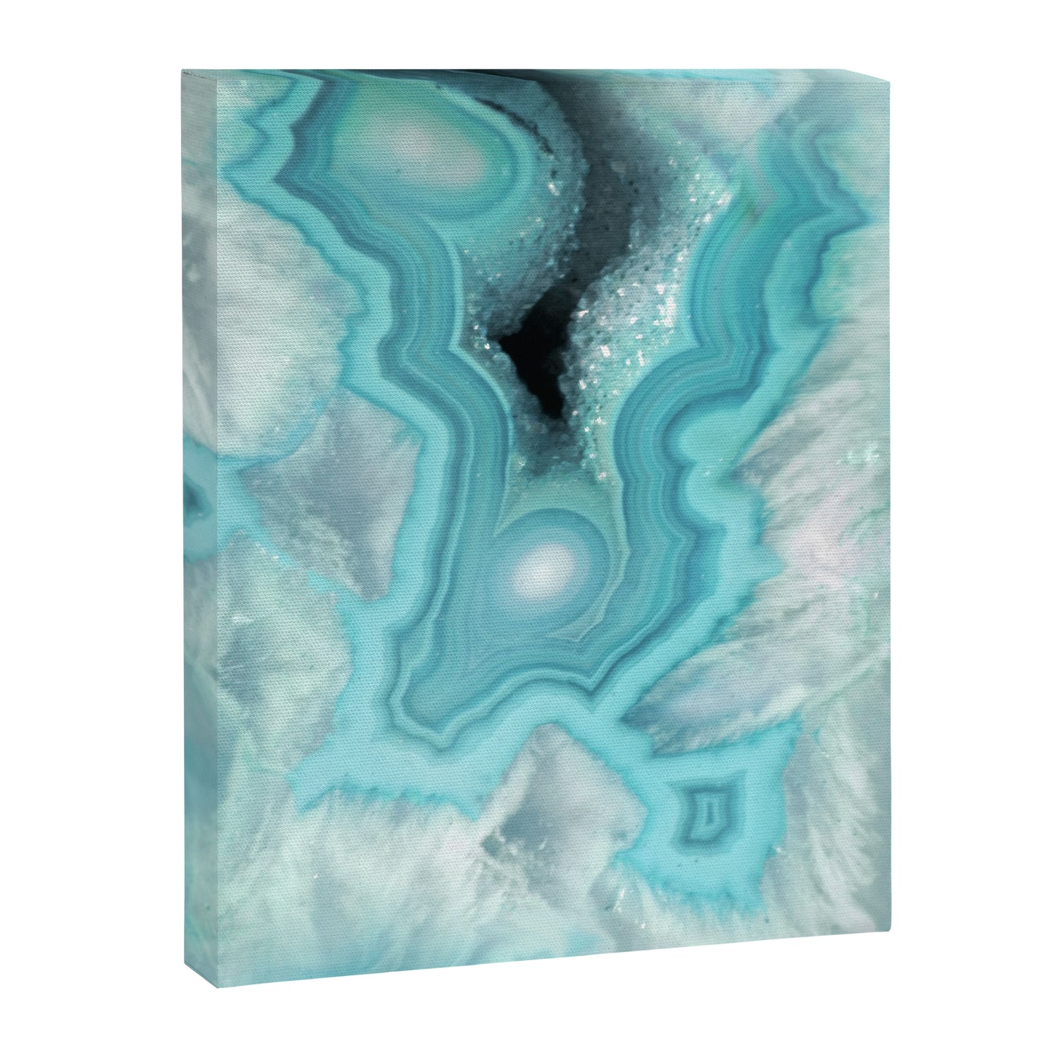 Aqua Sea Stone Canvas Print Gallery Image 8