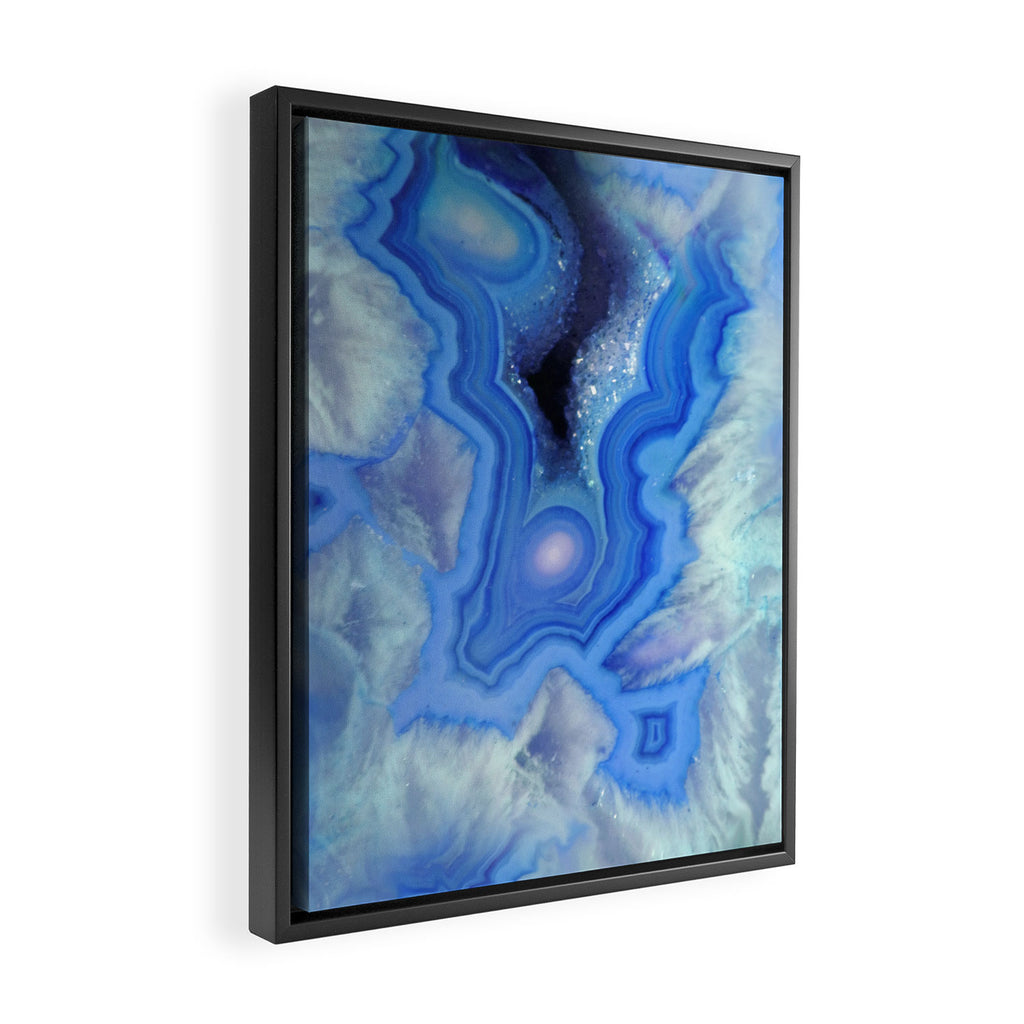 Blue Sky Stone Framed Canvas Print Gallery Image 2