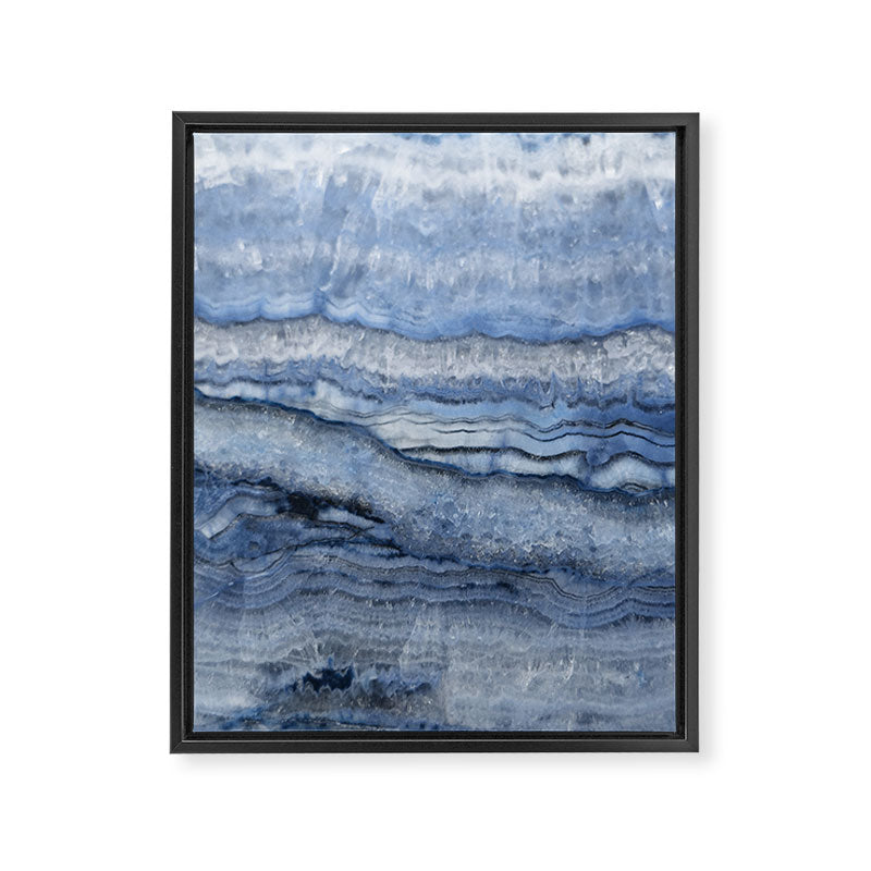 Mystic Stone Denim Framed Canvas Print Gallery Image 8