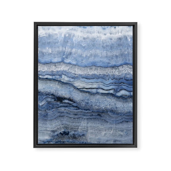 Mystic Stone Denim Framed Canvas Print Gallery Image 1