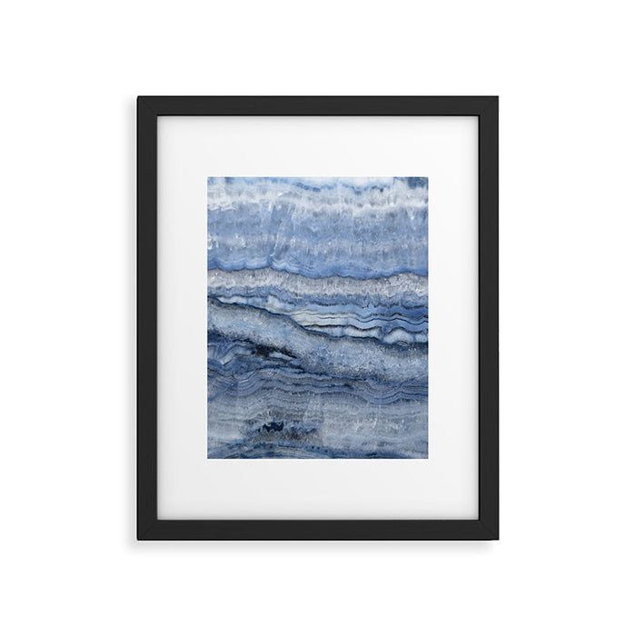 Mystic Stone Denim Framed Art Print Gallery Image 1