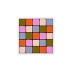 1970s Disco Dancefloor Checkerboard Pattern Art Print Gallery Image 1
