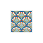 Asian Fan Pattern Art Print Gallery Image 1