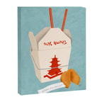 Chinese Food Takeout and Fortune Cookie Canvas Print Gallery Image 6