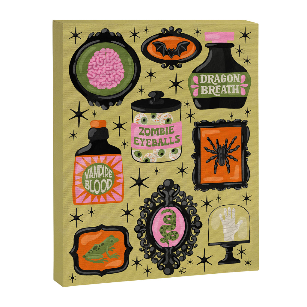 Cute Curiosities Cabinet Canvas Print Gallery Image 6