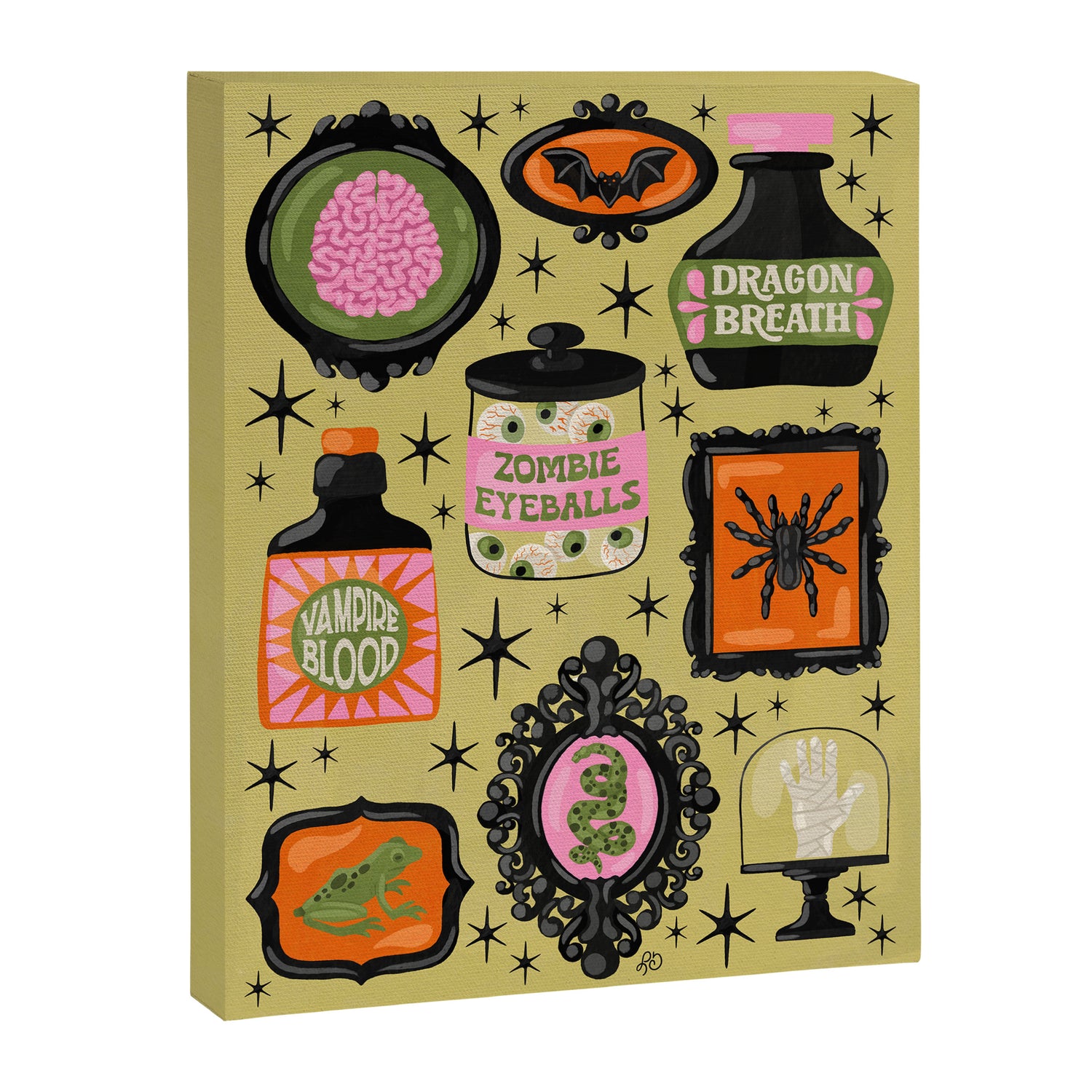 Cute Curiosities Cabinet Canvas Print Gallery Image 6