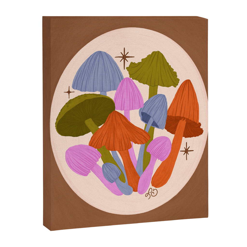 Fun and Funky Mushrooms Canvas Print Gallery Image 6