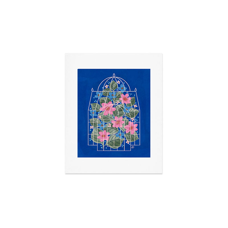Garden in a Glass House Art Print Gallery Image 1