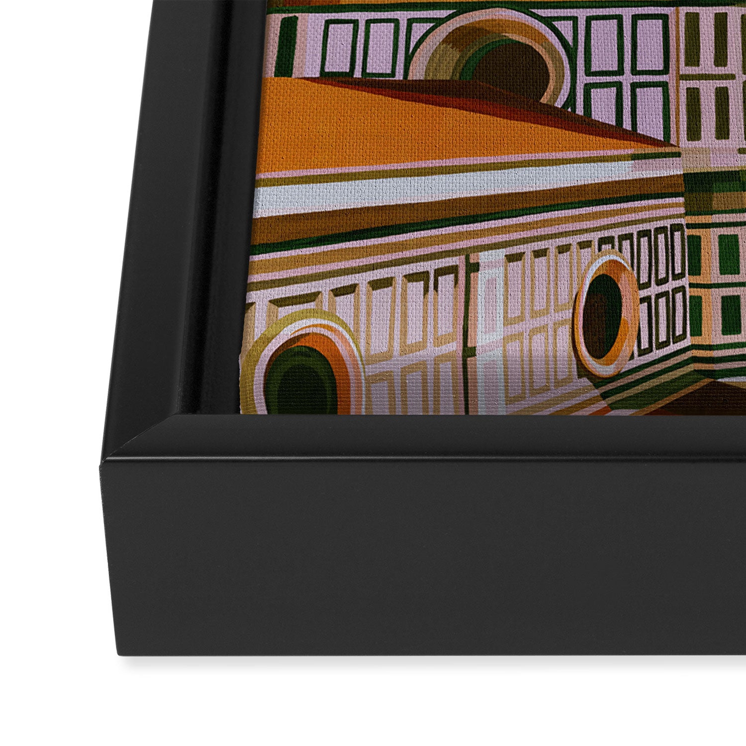 Lemons Overlooking The Duomo in Florence Italy Framed Canvas Print Gallery Image 3