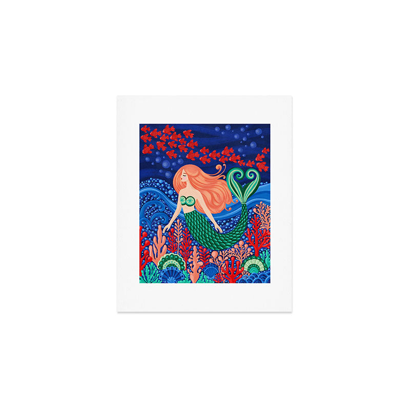 Mermaid's Song of the Sea Art Print Gallery Image 1