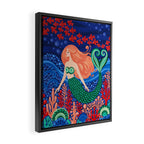 Mermaid's Song of the Sea Framed Canvas Print Gallery Image 2