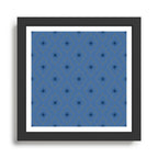 Midnight Moorish Tiles Framed Art Print Gallery Image 1
