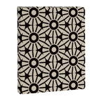 Minimalist Geometric Floral Pattern Canvas Print Gallery Image 6