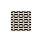 Monochrome Geometric Diamond Pattern Art Print Gallery Image 1