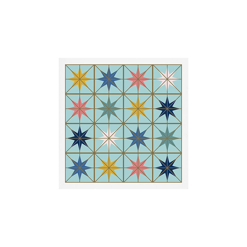 Moroccan Star Tile Pattern Art Print Gallery Image 1