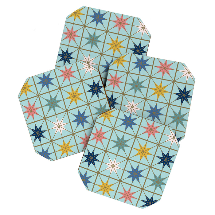 Moroccan Star Tile Pattern Coaster Gallery Image 1