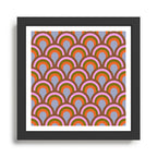 Retro Rainbow Arches Framed Art Print Gallery Image 1