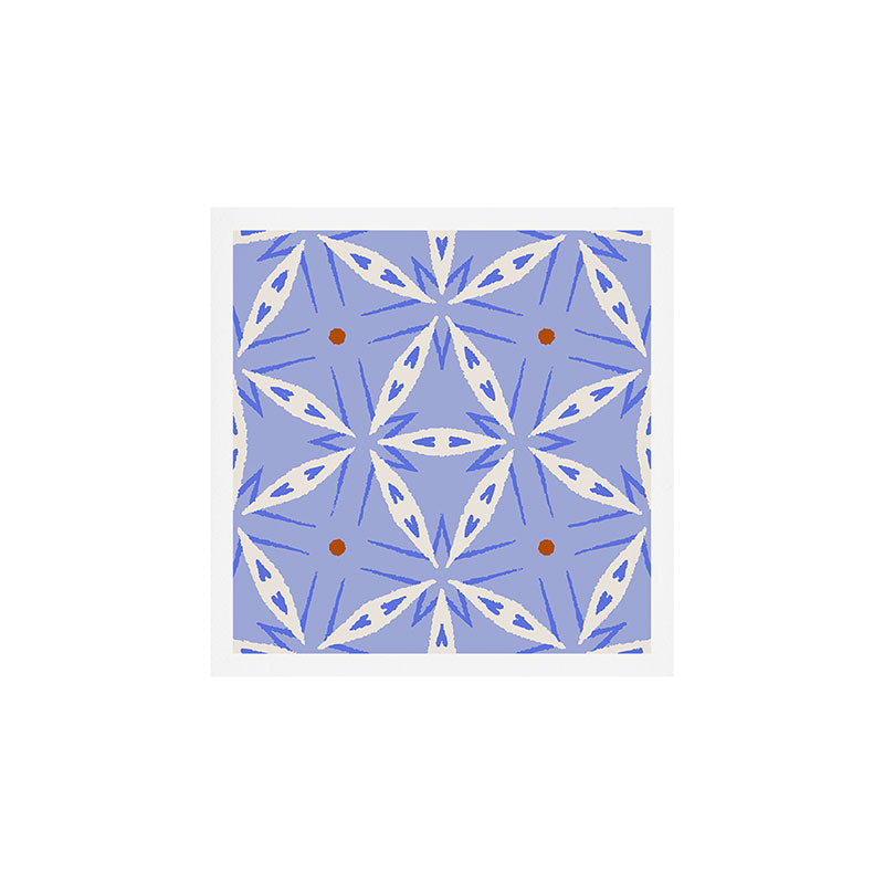 Rustic Mediterranean Mosaic Tiles Art Print Gallery Image 1