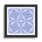 Rustic Mediterranean Mosaic Tiles Framed Art Print Gallery Image 1