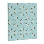 Sky Blue Moroccan Geometric Birds in Flight Canvas Print Gallery Image 6